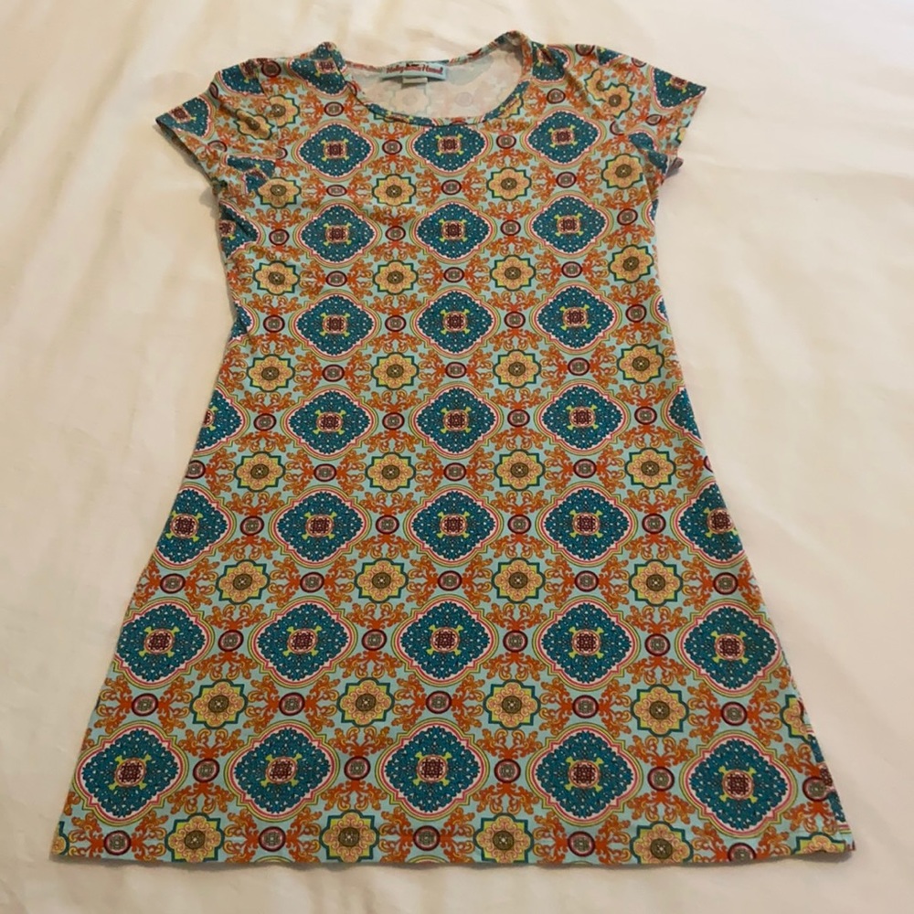 Flirty jersey dress multiple colors, size M by Haley and the Hound.